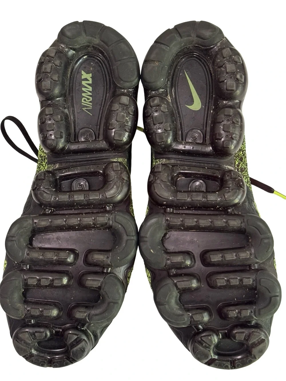 Nike Air Vapormax Flyknit 2 Volt Black 9.5
